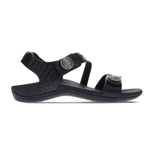 Arianna Brick Sandal - Black Brick
