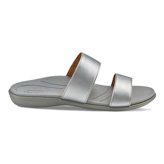 Penang Slide Sandal - Silver