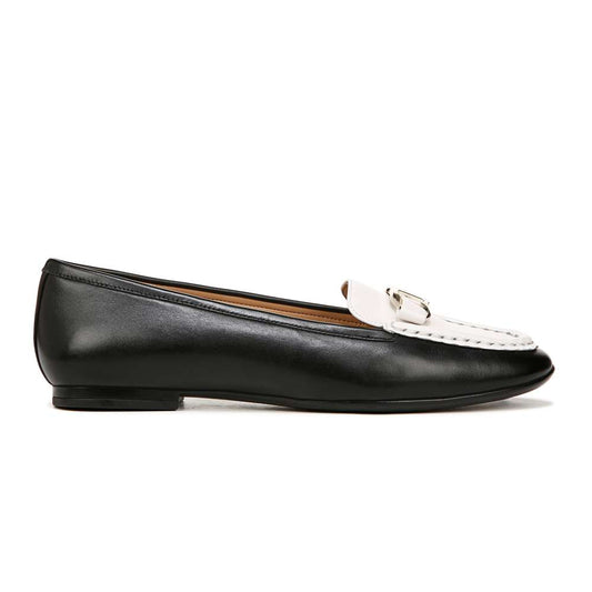Layla Loafer - Black/Warm White