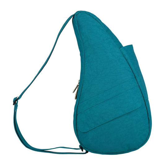 Textured Nylon Backpack - Capri Blue