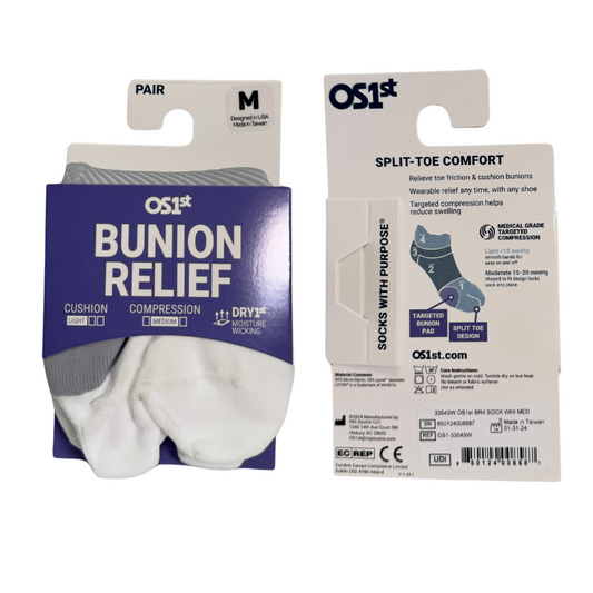 Bunion Relief Sock (BR4) - Grey