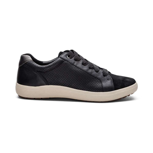 Courtney Lace-up Sneakers - Black