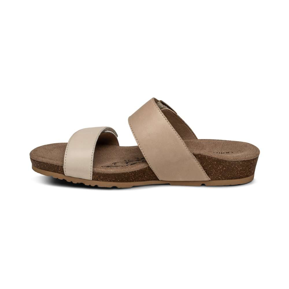 Daisy Slide Sandal - Ivory
