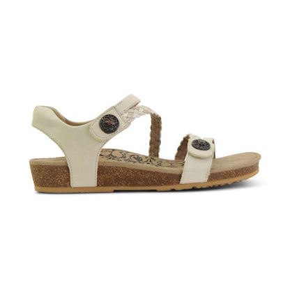 Jillian Braided Sandal - Ivory