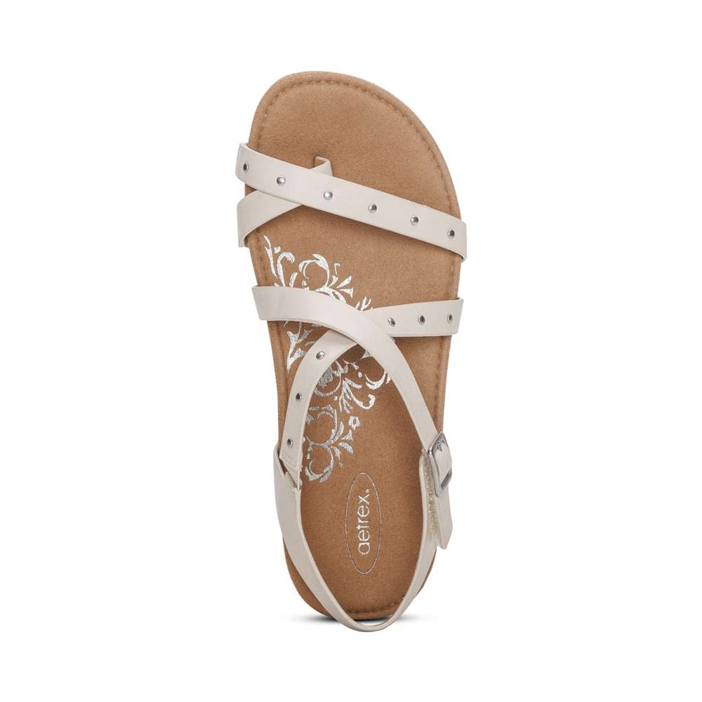 Lauren Strapped Sandal - Ivory