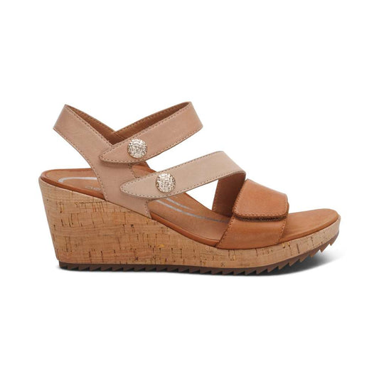 Madelyn Wedge - Ginger Multi