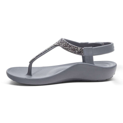 Skyler Sandals - Pewter Sparkle