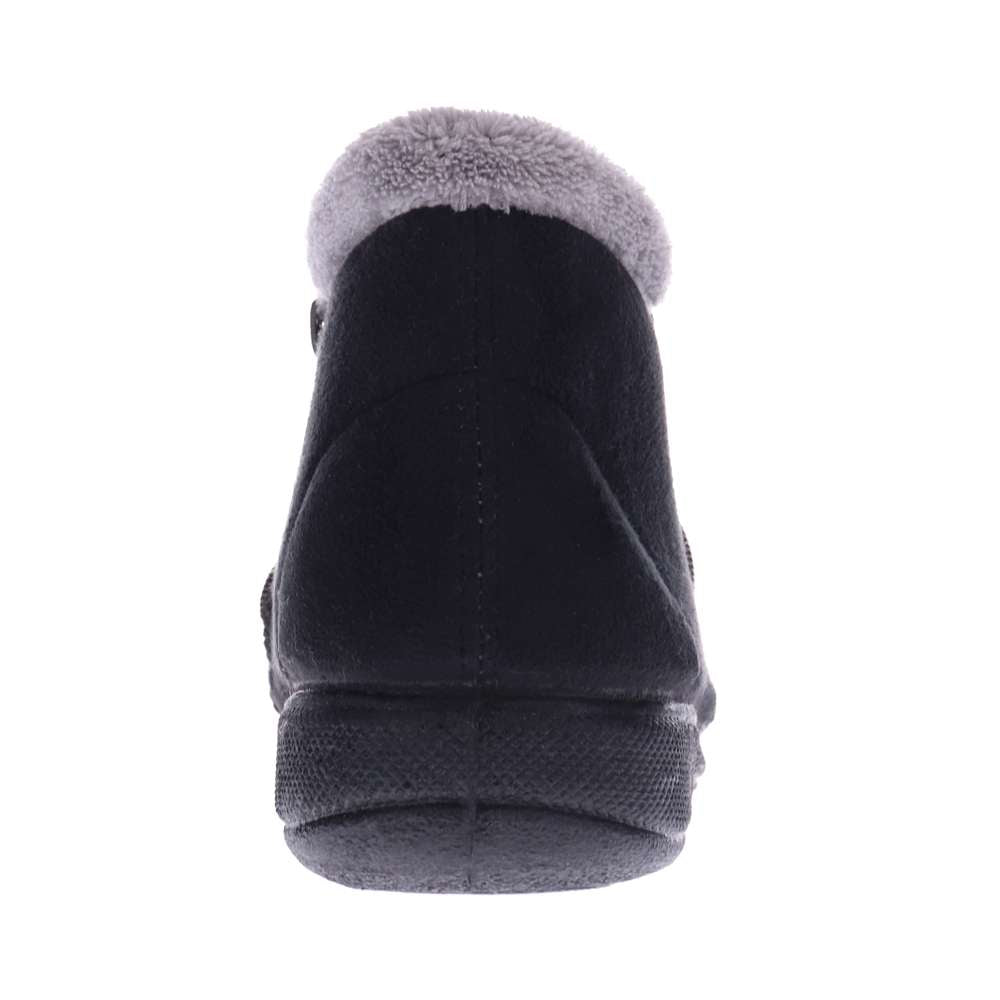 Dahlia Slipper - Dark Grey