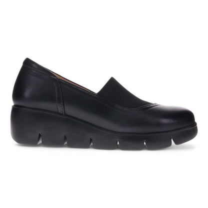 Georgia Wedge - Black/Black