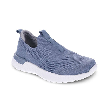 Maggie Slip-On Sneaker - Grey/Silver