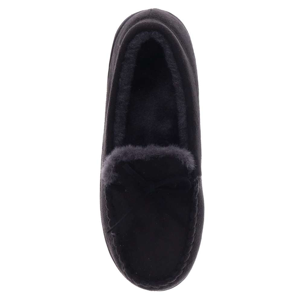 Mohican Moccasin Slipper - Black