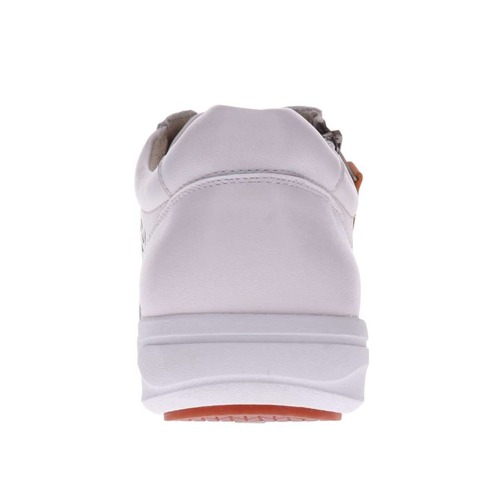 North Perf Sneaker - White/Apricot