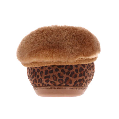 Snuggle II Slipper - Natural Leopard