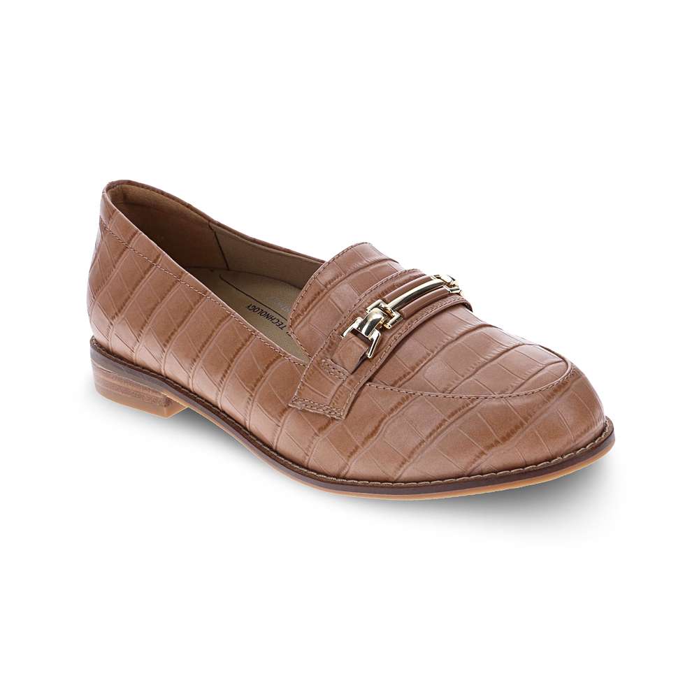 Tempt Loafer - Latte Croc