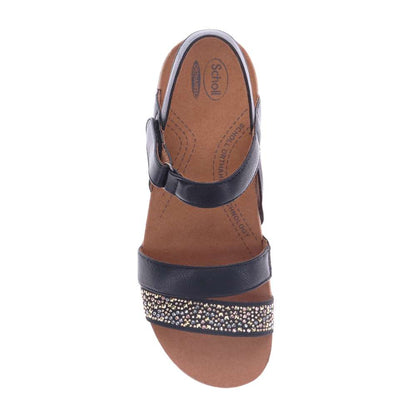 Alpena Back Strap Sandal - Black