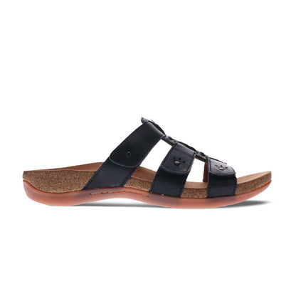 Andrea Slide Sandal - Black