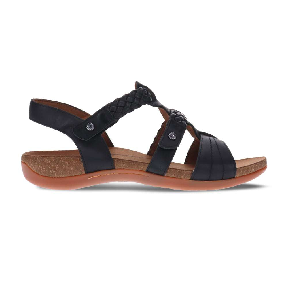 Anna Adjustable Sandal - Black