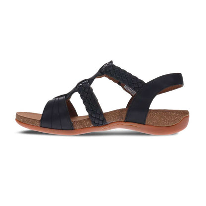 Anna Adjustable Sandal - Black