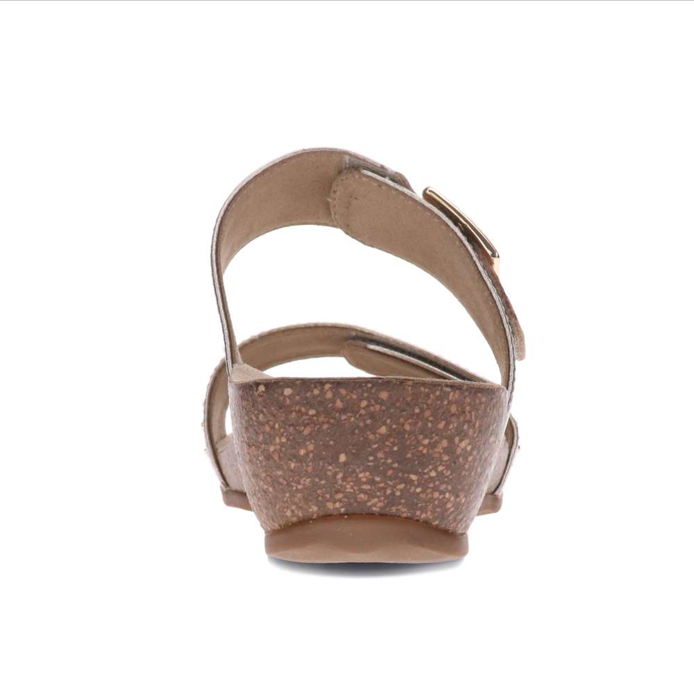 Jaylah Slide Sandal - Champagne