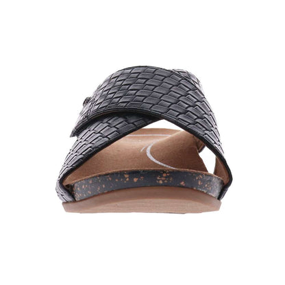 Jean Brick Wedge - Black