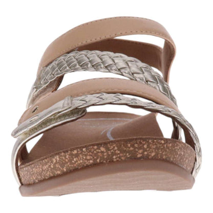 Josie Wedge - Sand/Gold