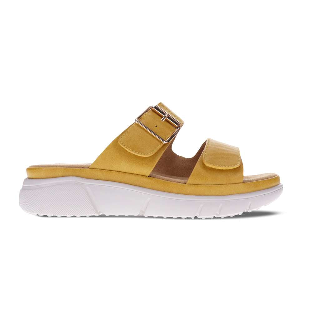 Rage Slide Sandal - Mustard