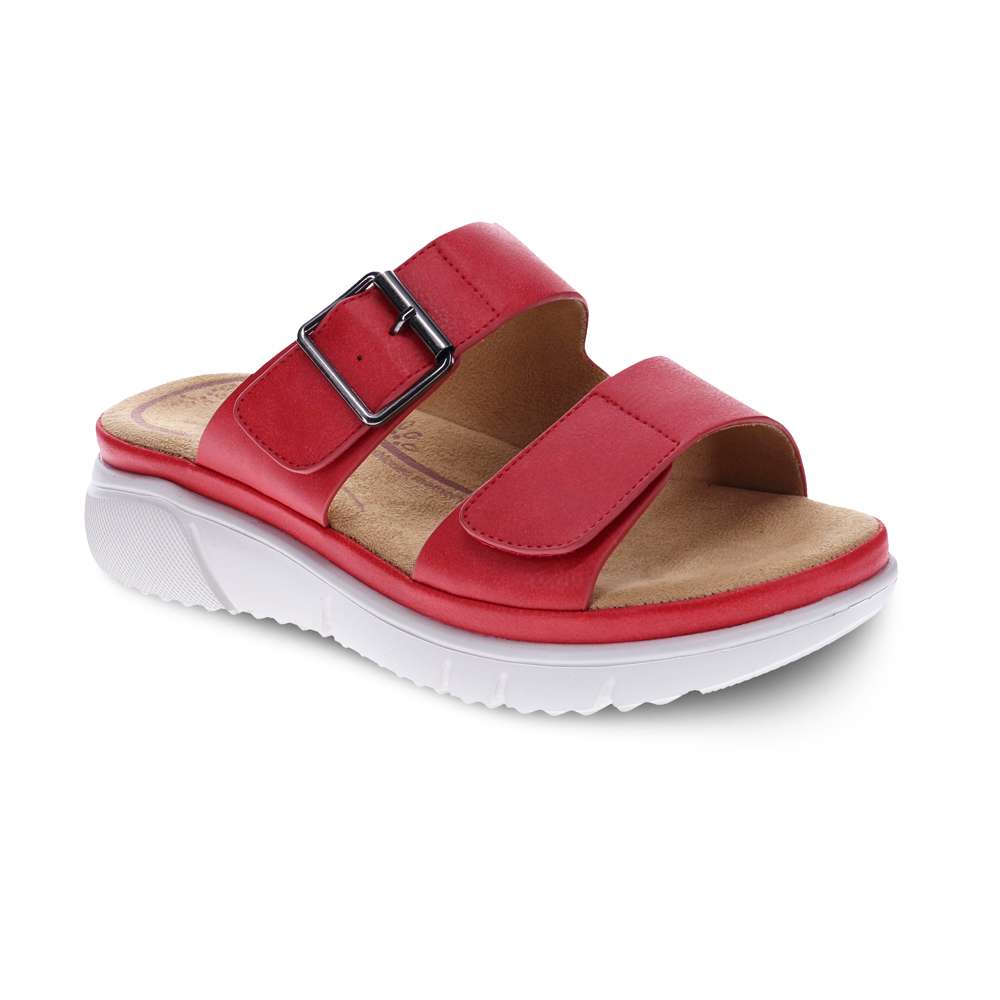 Rage Slide Sandal - Red