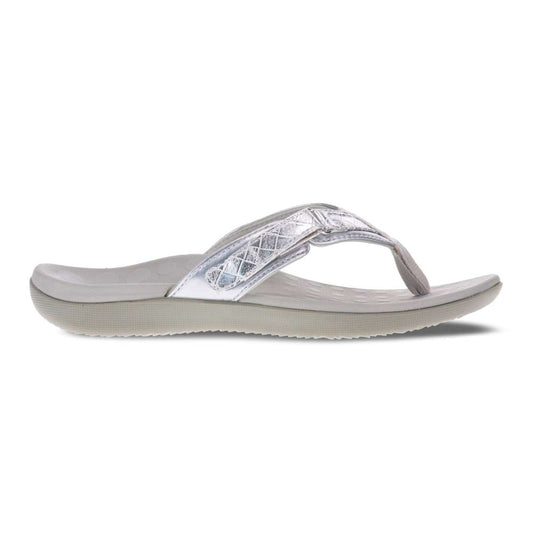 Selena Toe Post Sandal - Silver