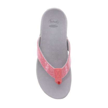 Sonoma Reptile Toe Post Sandal - Coral Reptile