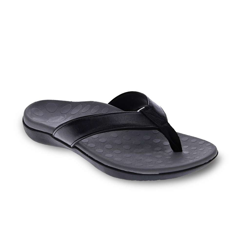 Sonoma Toe Post Sandal - Black Black