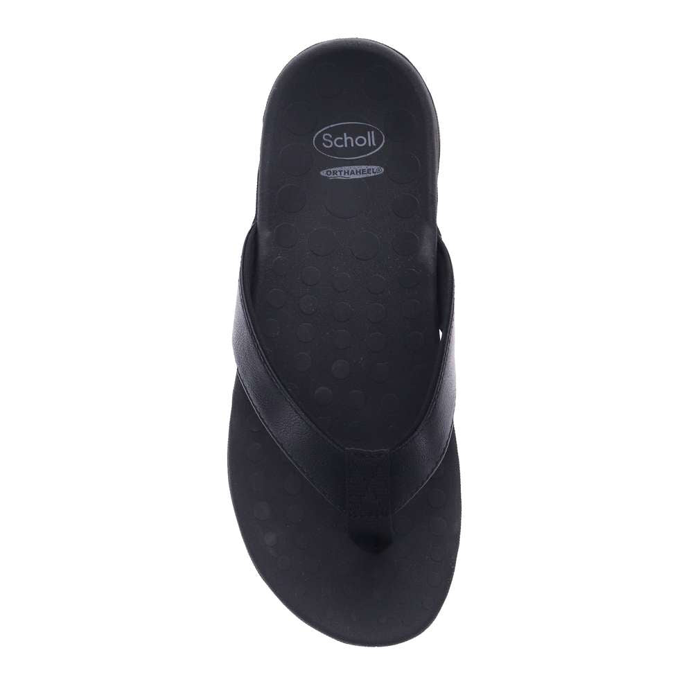 Sonoma Smooth Toe Post Sandal - Black