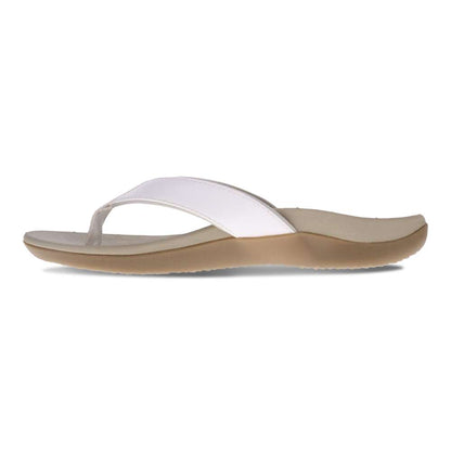 Sonoma Smooth Toe Post Sandal - White