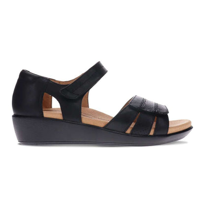 Tavia Adjustable Sandal - Black