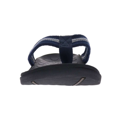 Whack Toe Post Sandal - Navy/Grey