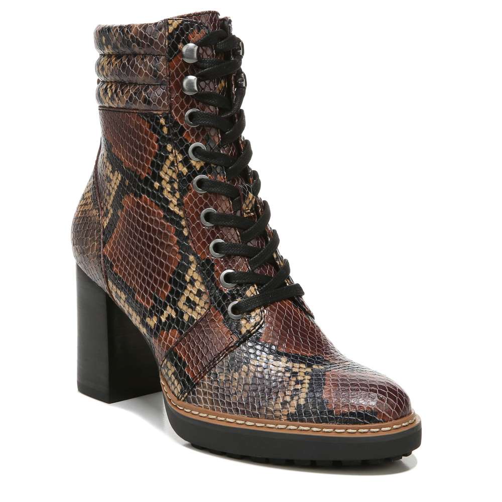 Callie Bootie - Tan Snake