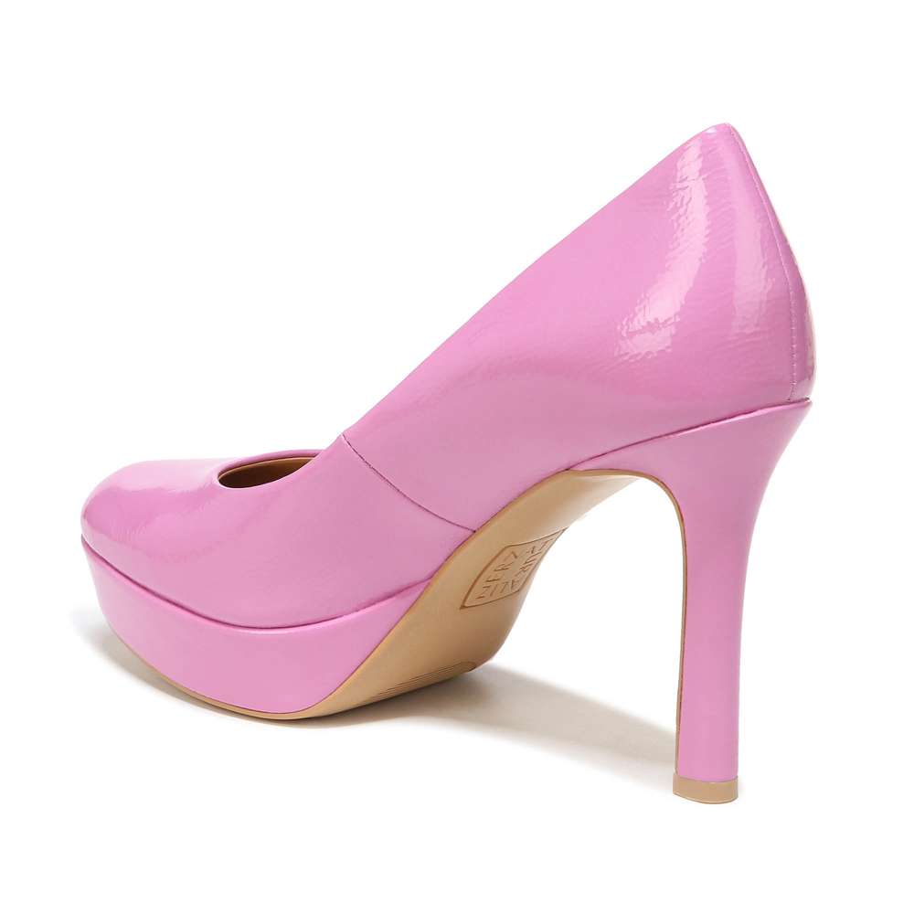 Camilla Pump - Wild Rose Patent