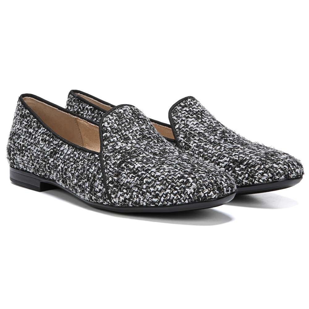 Emiline Loafer - Black/White