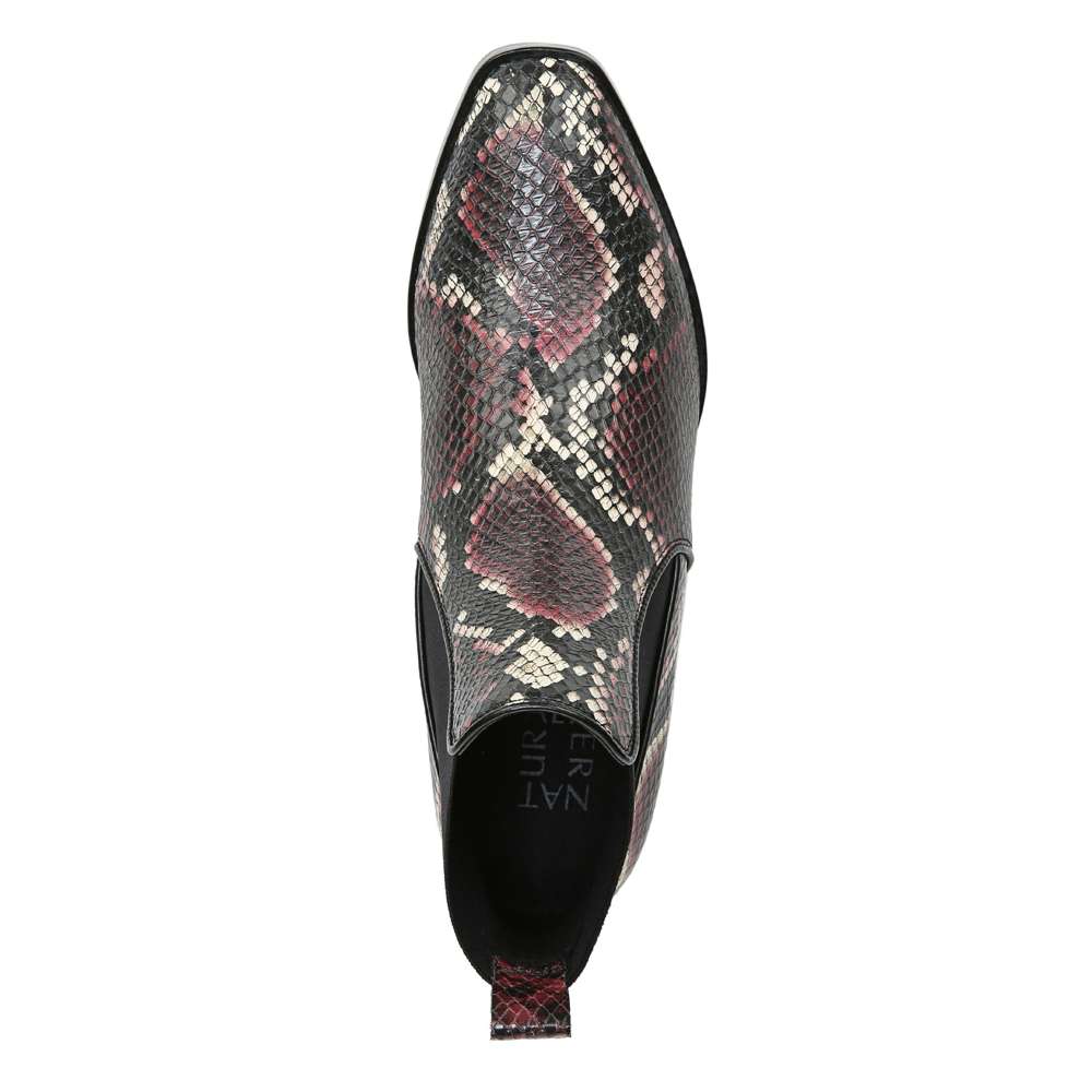 Hailey Bootie - Red Snake