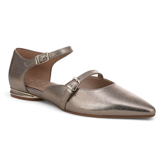 Harmony Mary Jane Flat - Pewter