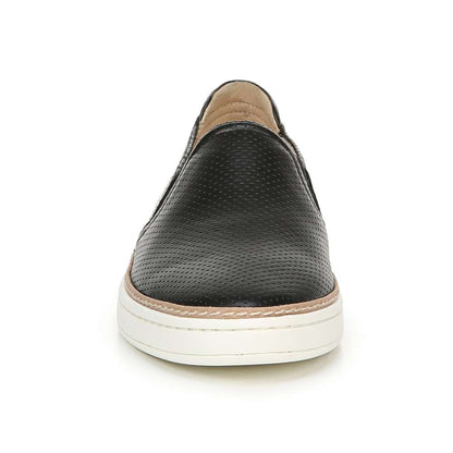Jade Slip-On Sneaker - Black Leather
