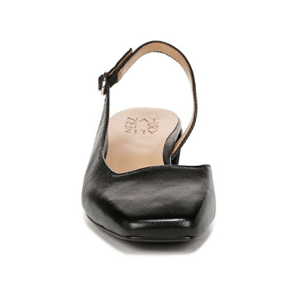 Jayla Sling Back Heeled Sandal - Black