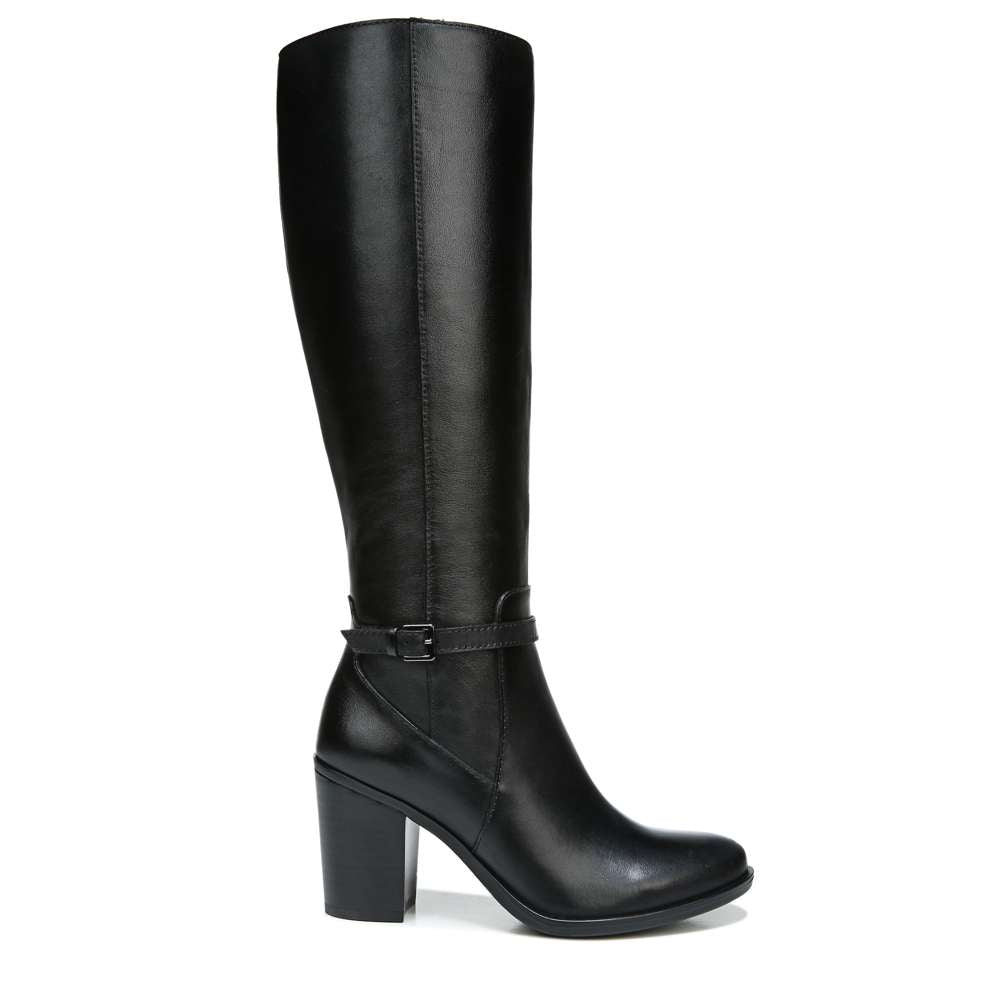Kalina Knee High Boot - Black