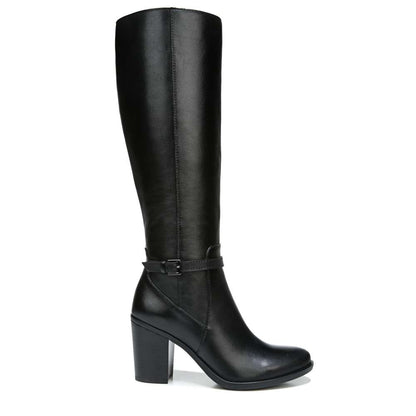 Kalina Knee High Boot - Black