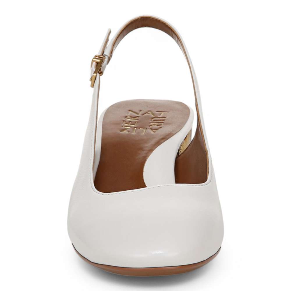 Lane Slingback Pump - Warm White