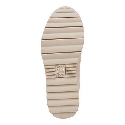 Shay Jogger Lace Up Sneaker - White/Beige