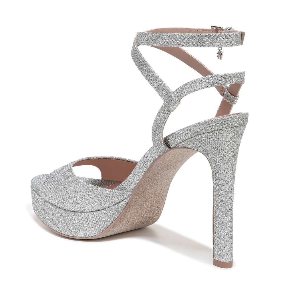 Ai Dress Sandal - Silver Glitter