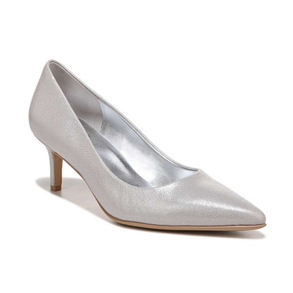 Everly Kitten Heel - Stone Metallic