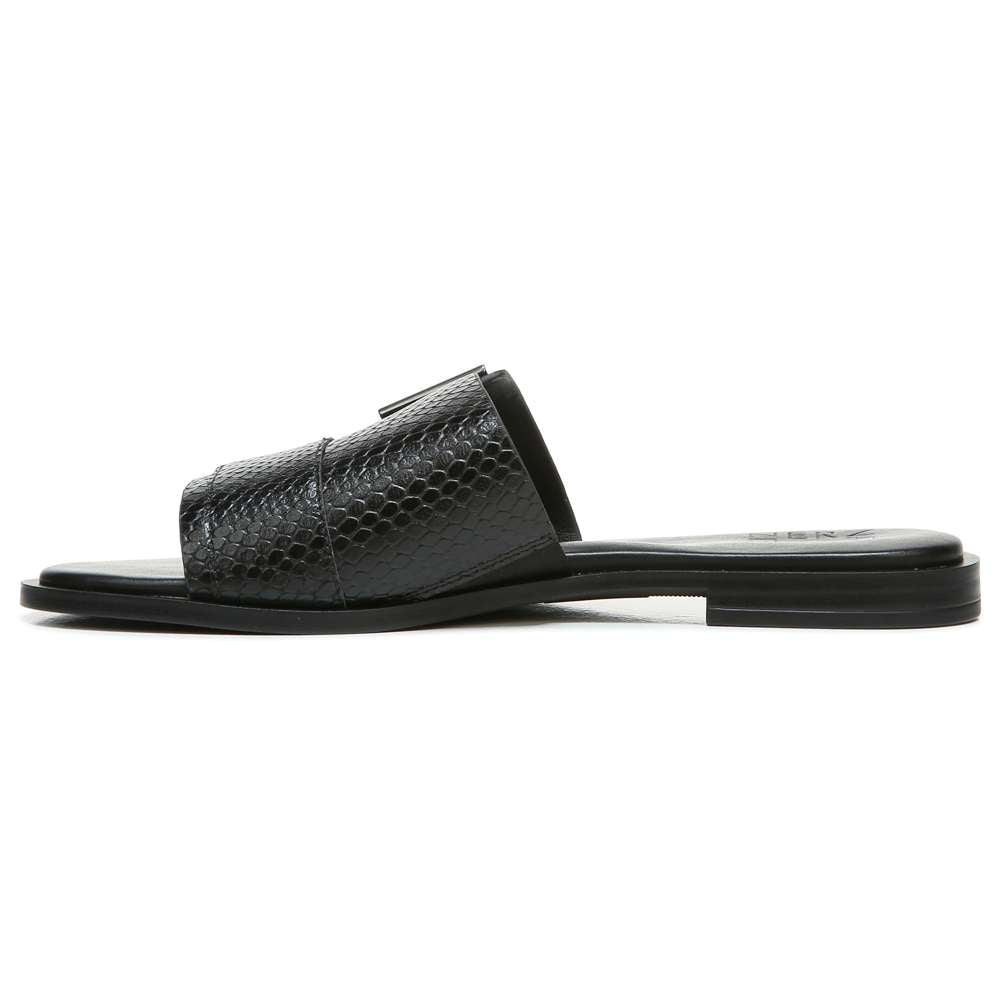 Faryn Slide Sandal - Black