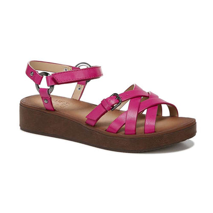 Georgette Sandal - Crush Berry