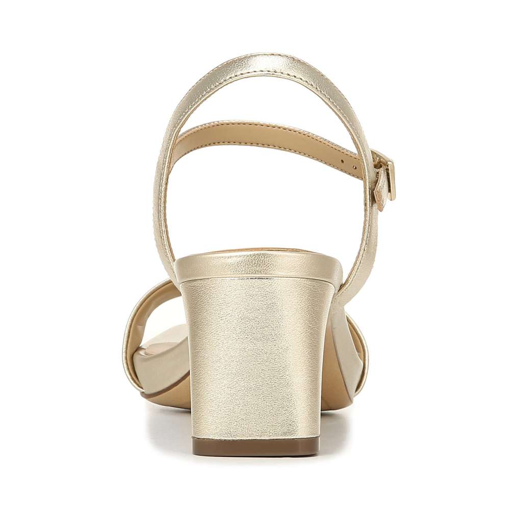 Ivy Heeled Sandal - Champagne